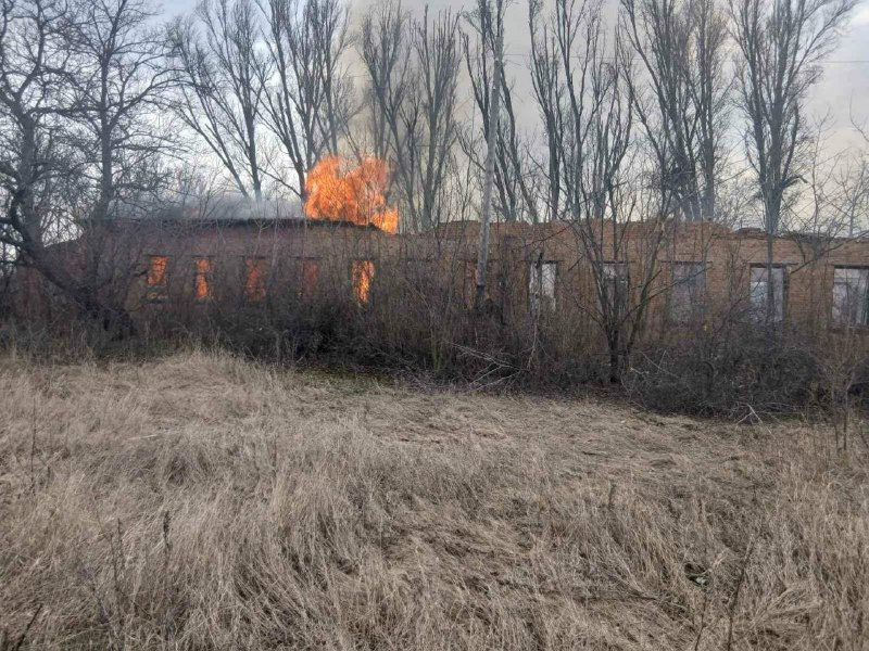 Russian troops have attacked Odnorobivka village of Zolochiv district of Kharkiv region with 5 Molniya UAVs