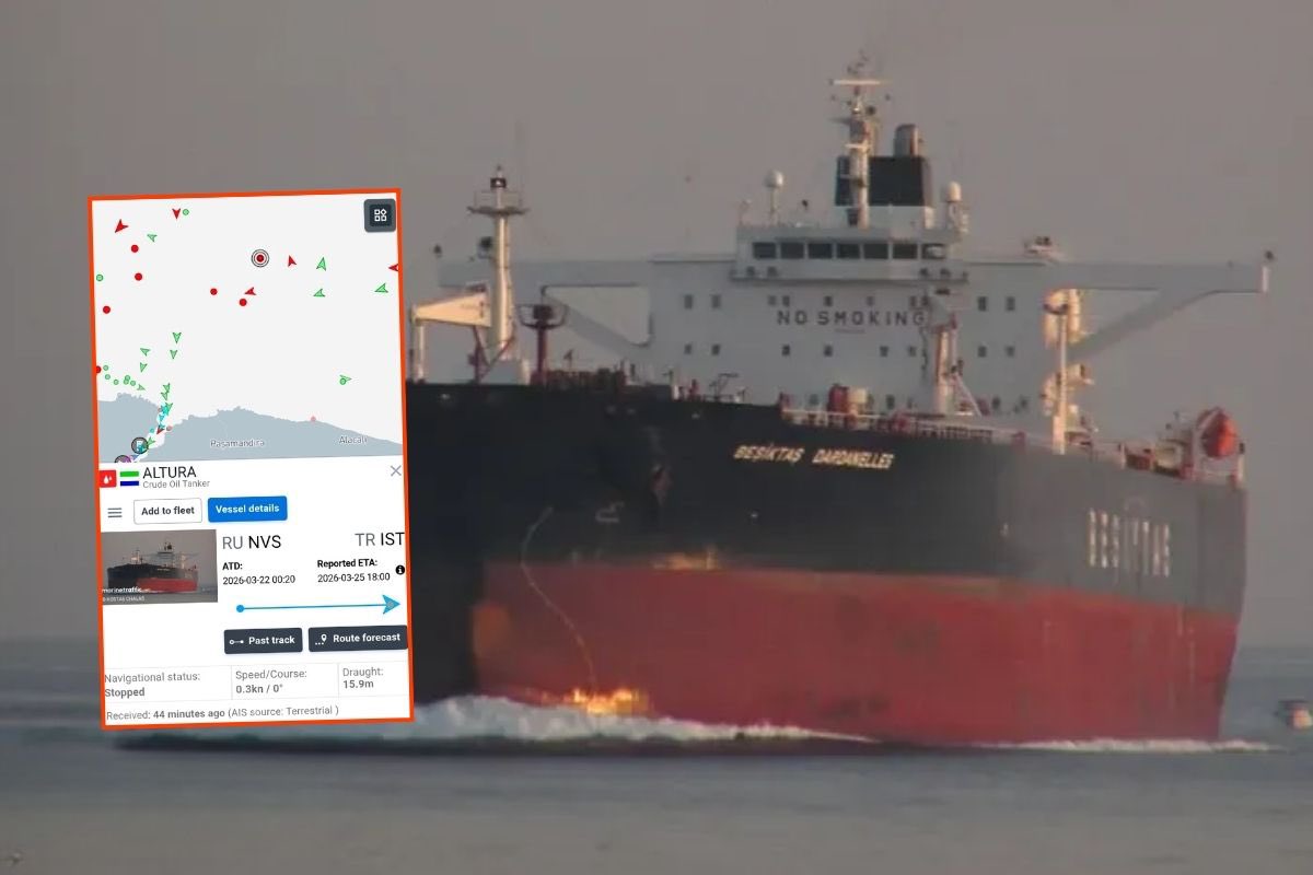 A Turkish tanker named ALTURA, loaded with possibly Russian crude oil, was attacked with Kamikaze drones in the Black Sea, 15 miles off the Istanbul Strait. Damage occurred on the ship's deck and in the engine room. It is known that the tanker ship, loaded with 140 thousand tons of oil, departed from Russia. Damage was reported on the tanker's bridge, and it was announced that it took on water in the engine room. Turkey has sent emergency rescue vessels to the area