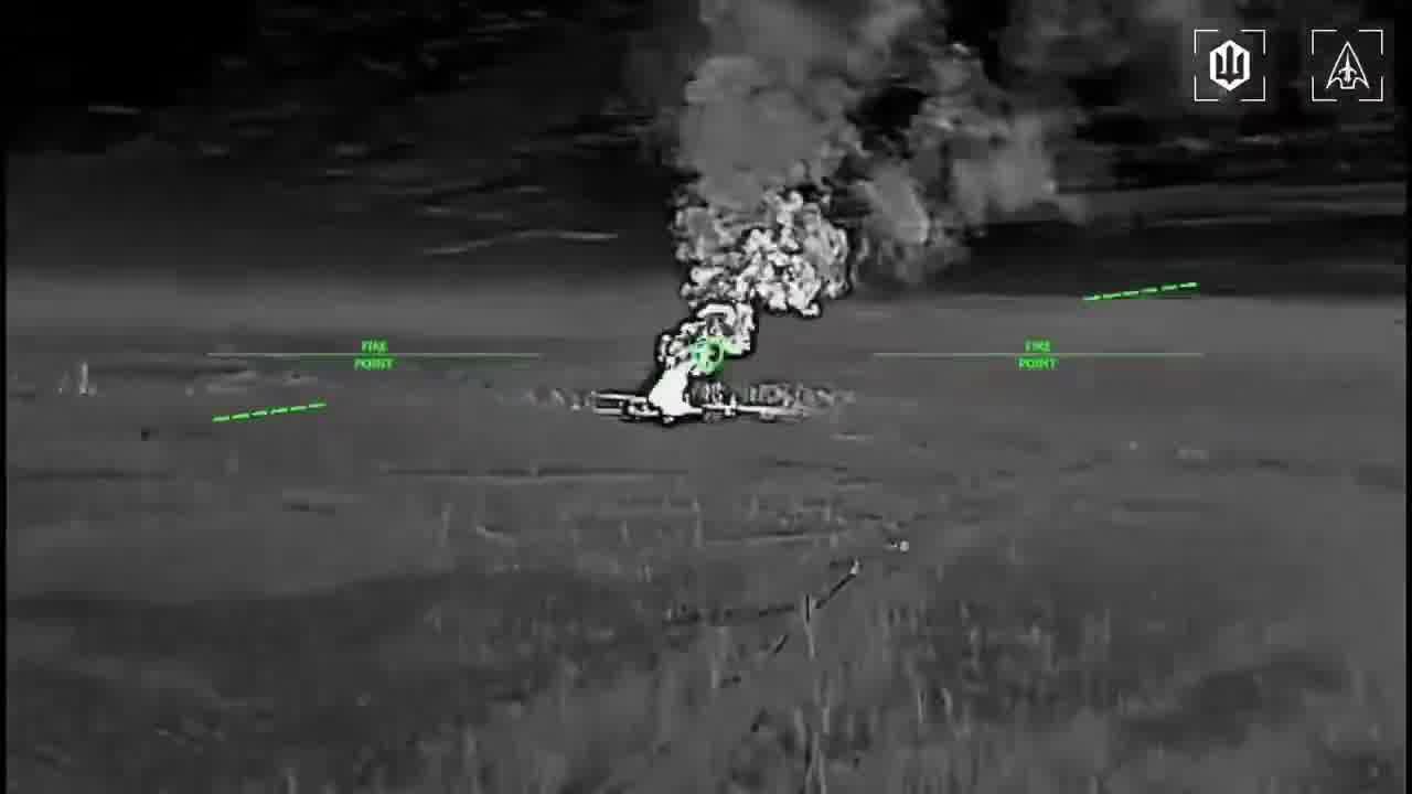 Three BM-30 Smerch/Tornado-S systems and a transport-loader vehicle were destroyed by @1usc_army in a series of strikes on a Russian MLRS base in Crimea overnight on March 29. In a separate attack, fuel tankers were burned near Novosvitlivka in the Luhansk region