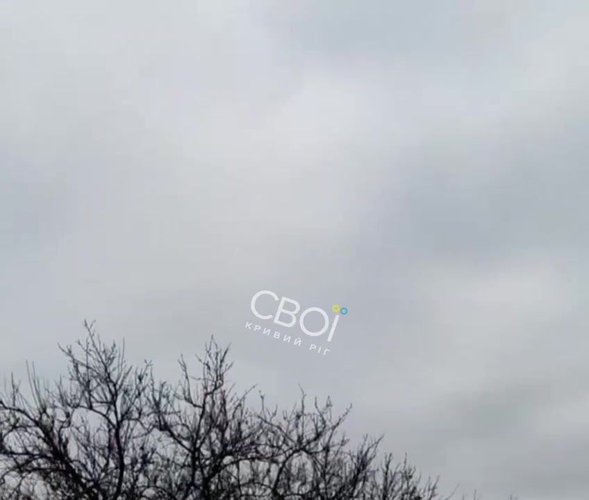 Fire as result of drone attack against infrastructure in Kryvyi Rih