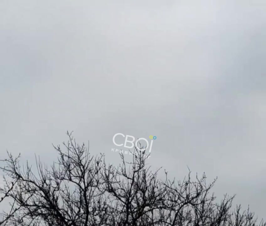 Fire as result of drone attack against infrastructure in Kryvyi Rih