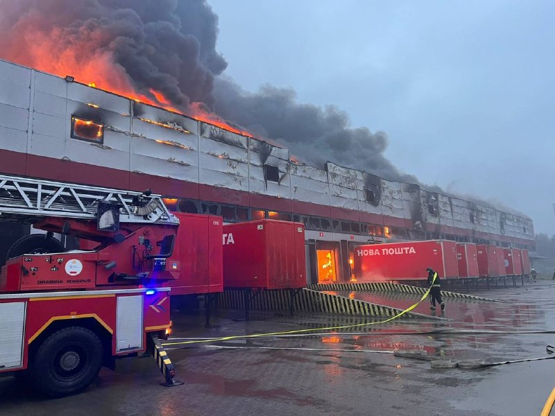 Overnight Russia attacked postal terminal in Lutsk, also targeted Khmelnitsky and Zhytomyr regions