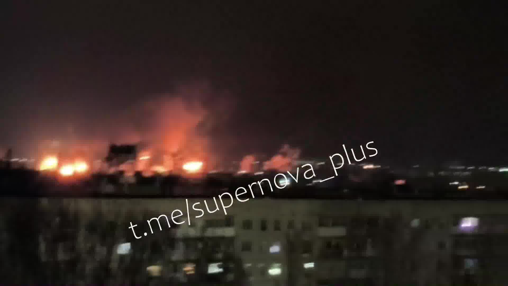 Fires at chemical plant in Tolyatti as result of drones strikes