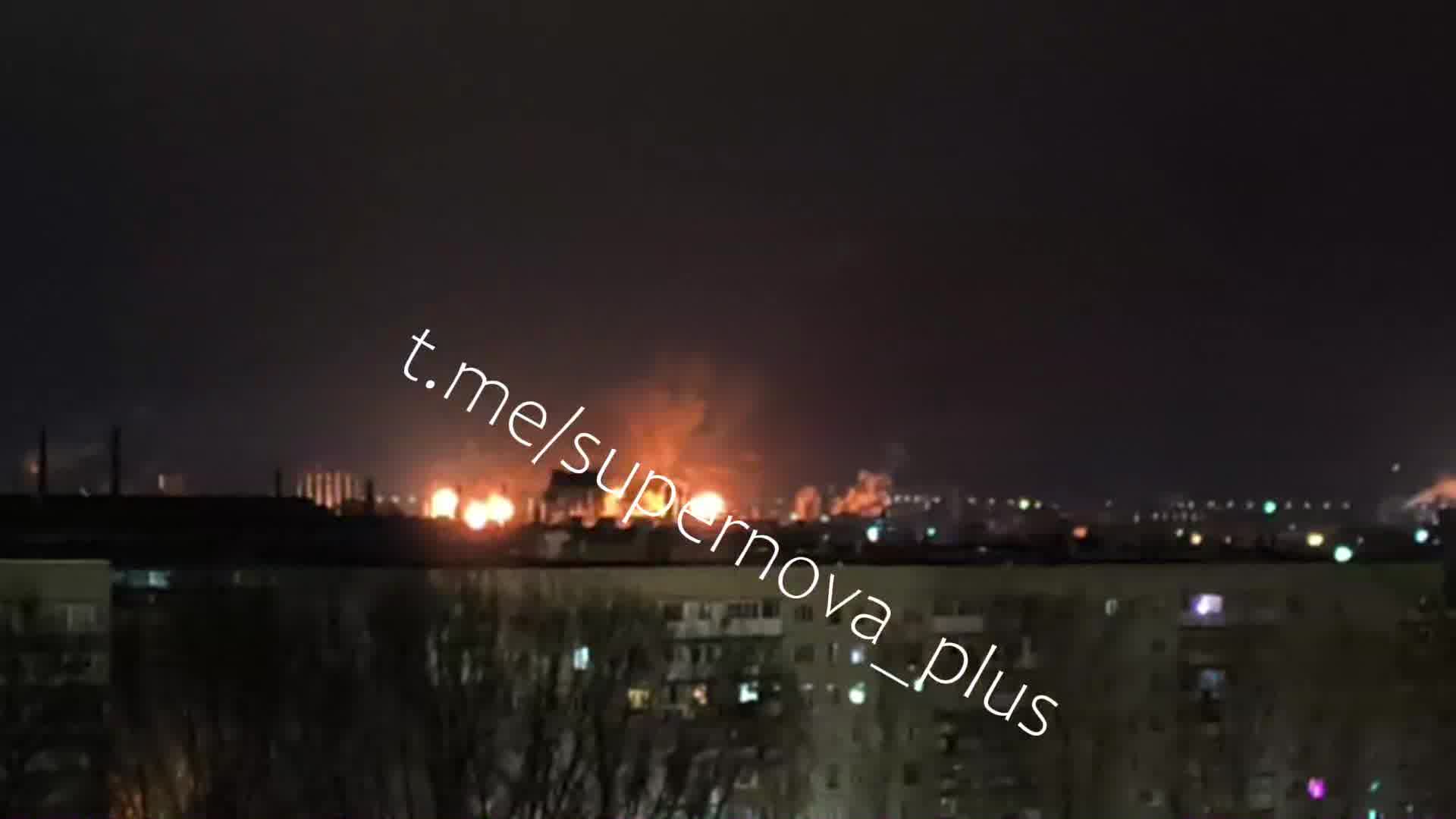 Fires at chemical plant in Tolyatti as result of drones strikes