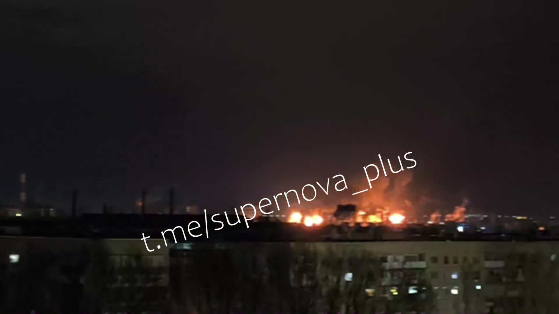 Fires at chemical plant in Tolyatti as result of drones strikes
