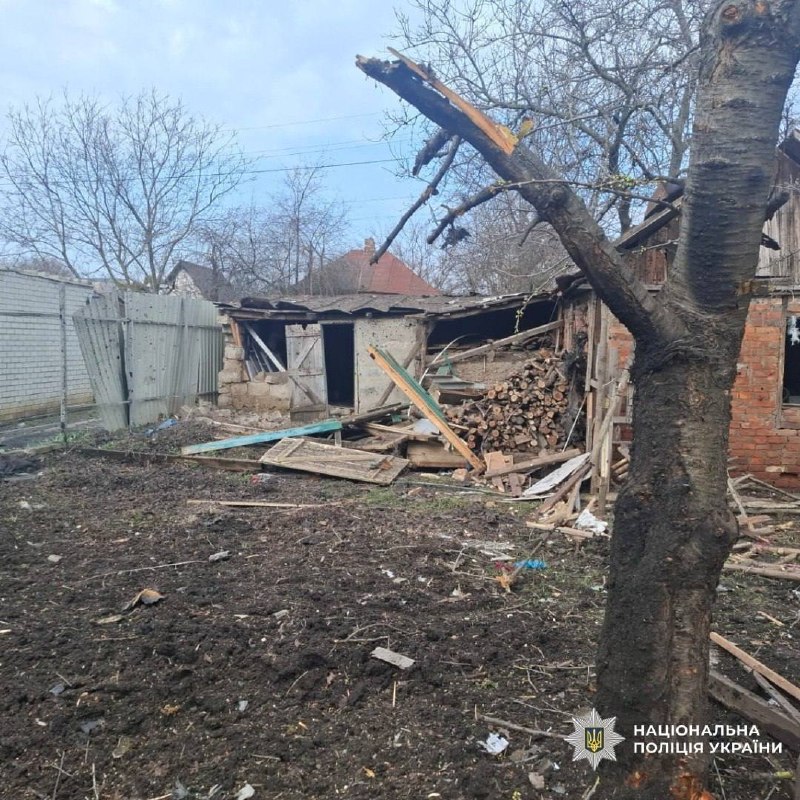 5 people wounded as result of drone strike in Nemyshlyanskiy district of Kharkiv this morning