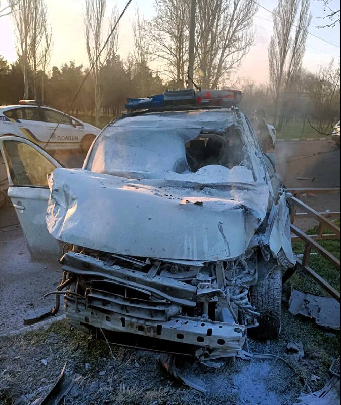 A policeman was killed by FPV drone in central Kherson