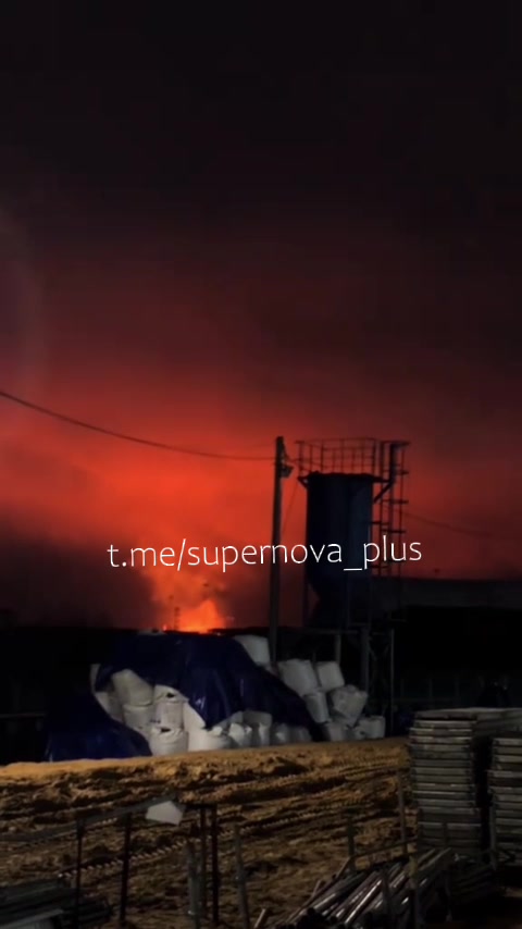 New drone strikes reported at Ust-Luga port in Leningrad region of Russia