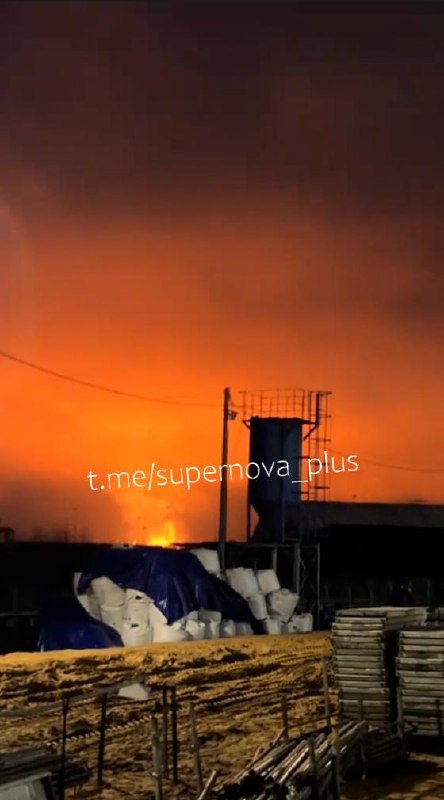 New drone strikes reported at Ust-Luga port in Leningrad region of Russia