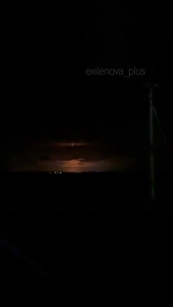 Fire reported at the oil depot in Feodosia