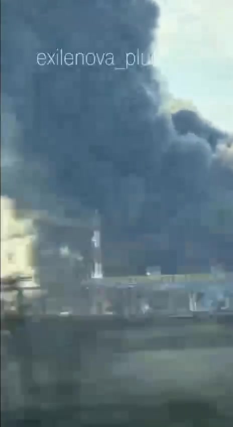 Fire at the oil pipeline Volgograd-Tikhoretsk near Volograd