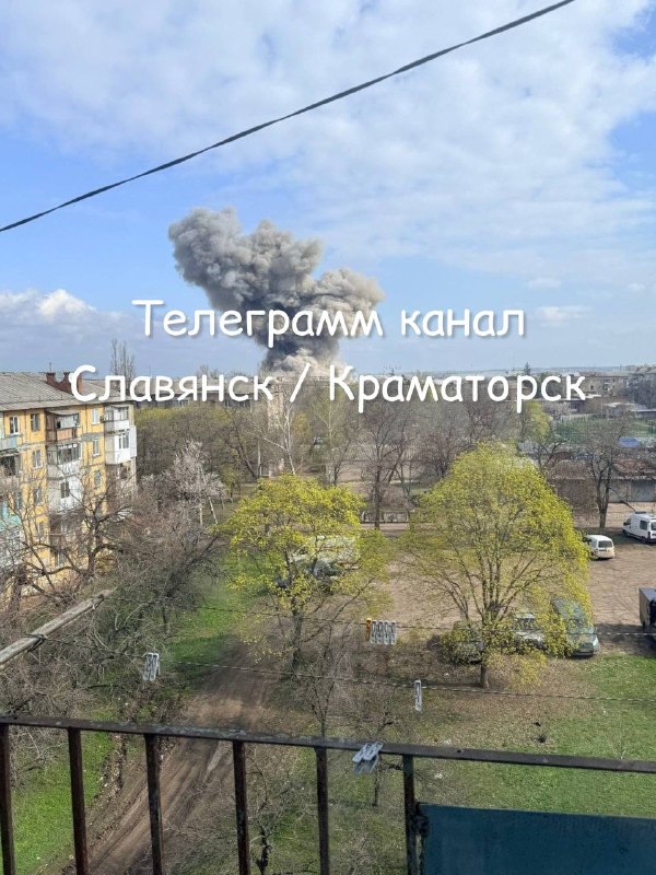 Kramatorsk'ta şiddetli bombardıman bildirildi
