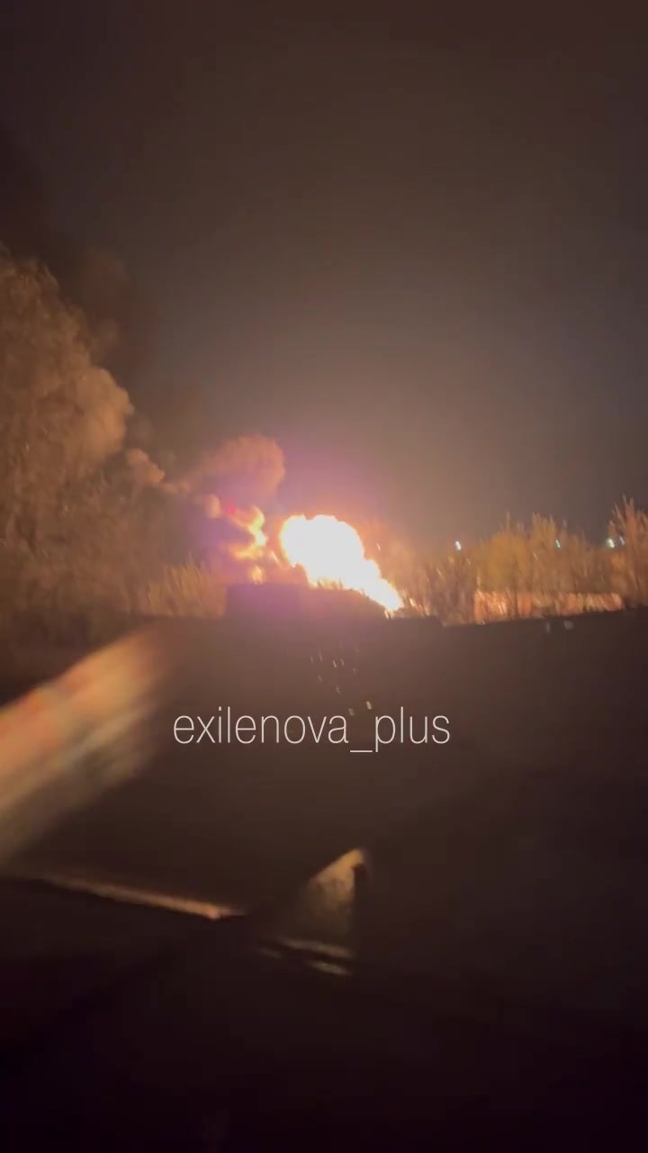 Drones have attacked fuel depot in Valuyki of Belgorod region
