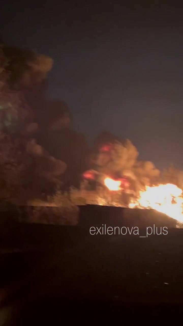 Drones have attacked fuel depot in Valuyki of Belgorod region