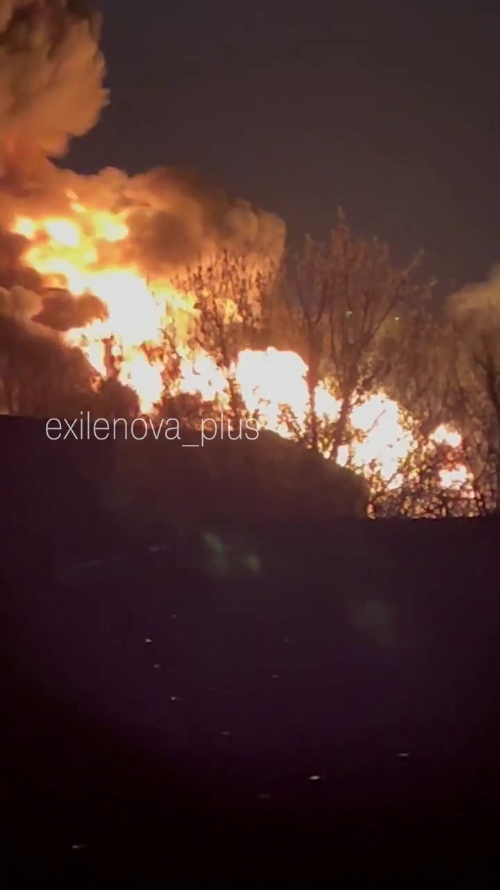 Drones have attacked fuel depot in Valuyki of Belgorod region
