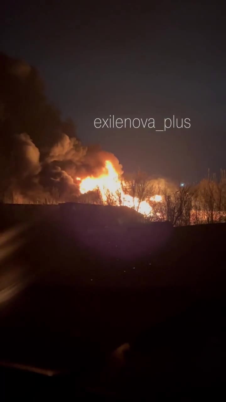 Drones have attacked fuel depot in Valuyki of Belgorod region