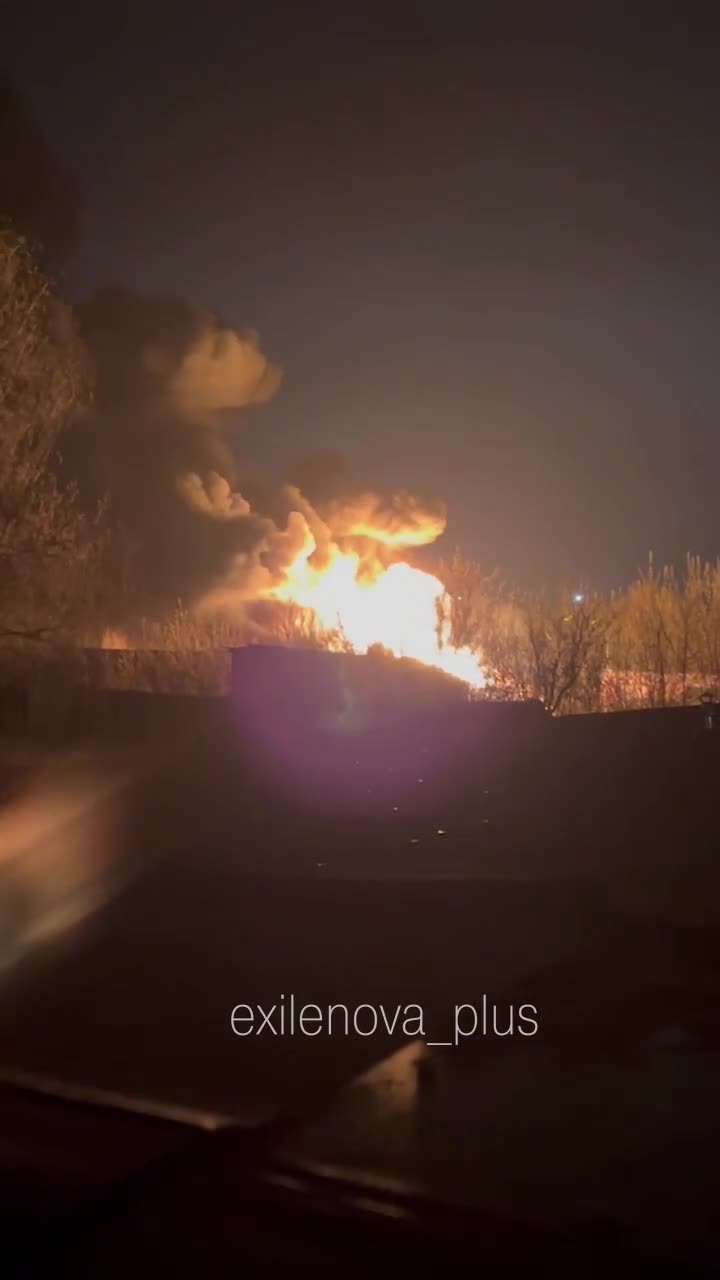 Drones have attacked fuel depot in Valuyki of Belgorod region