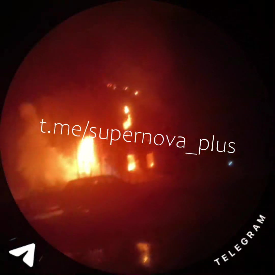 Strikes at the military base in Hirne at the occupied part of Donetsk region of Ukraine