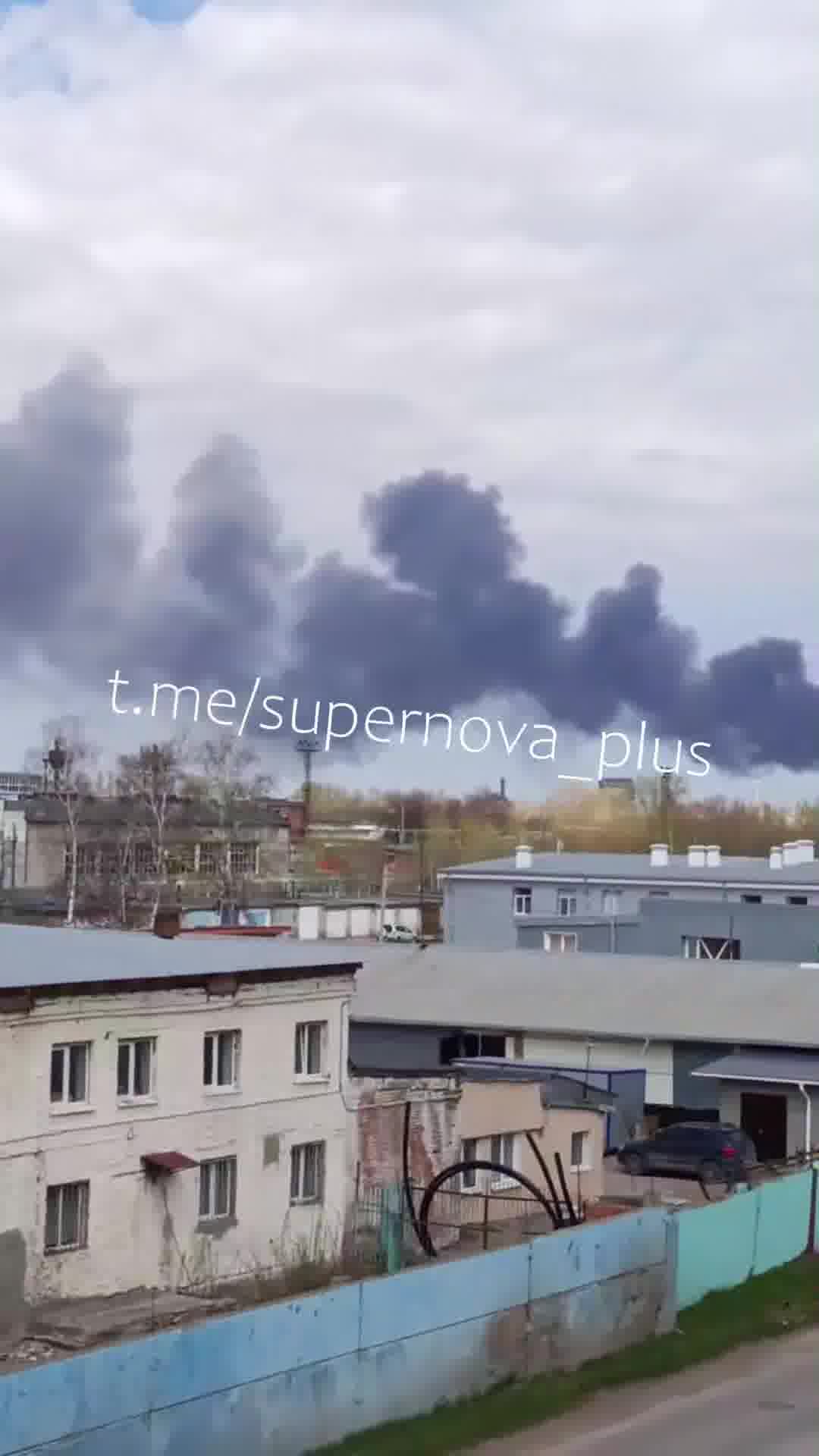 Explosions were reported at the chemical plant in Sterlitamak