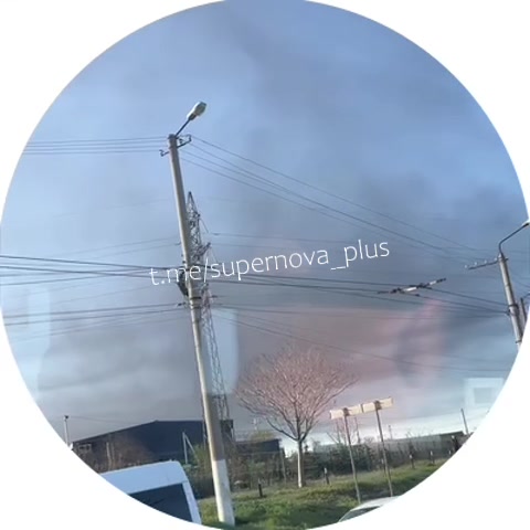 Un depósito de petróleo fue atacado en Bakhchysarai durante la noche.