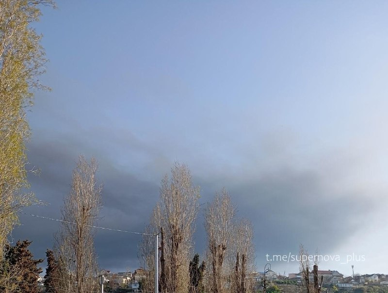 Un depósito de petróleo fue atacado en Bakhchysarai durante la noche.