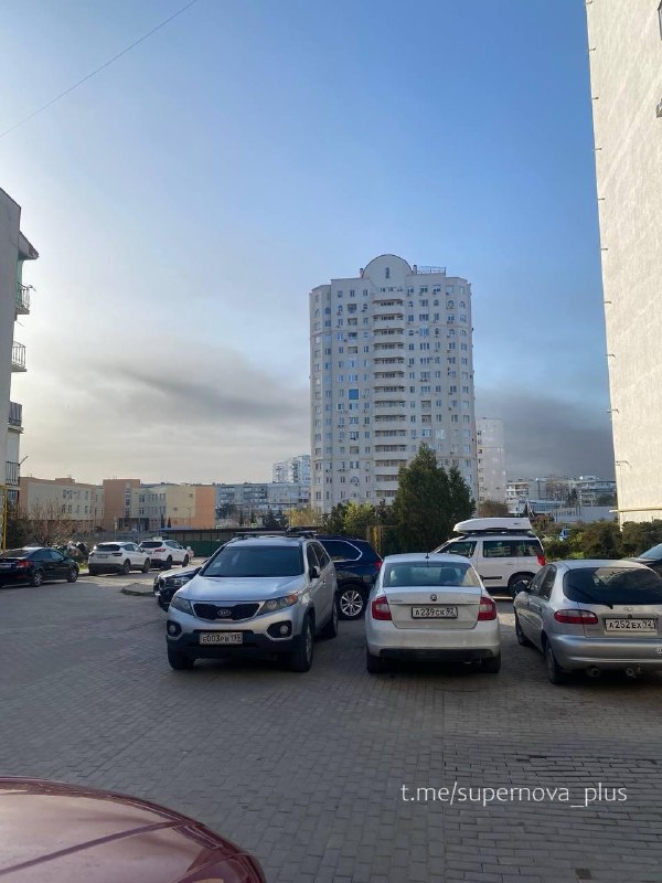 Un depósito de petróleo fue atacado en Bakhchysarai durante la noche.