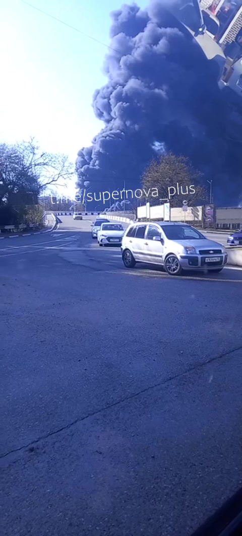 Another fuel reservoir exploded in Tuapse
