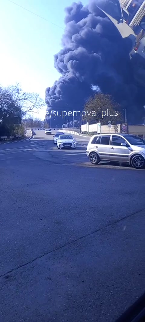 Another fuel reservoir exploded in Tuapse
