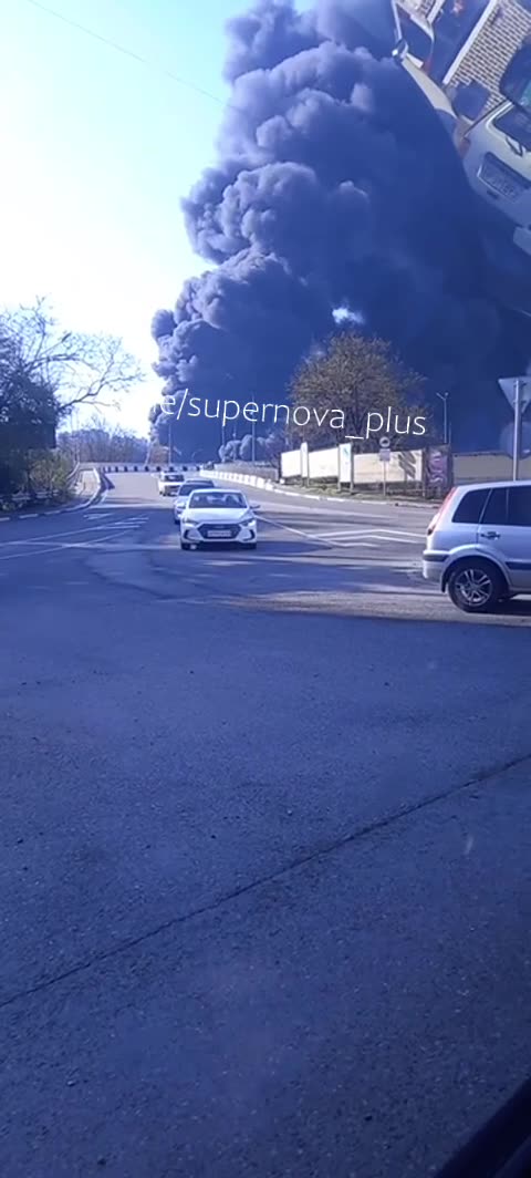 Another fuel reservoir exploded in Tuapse