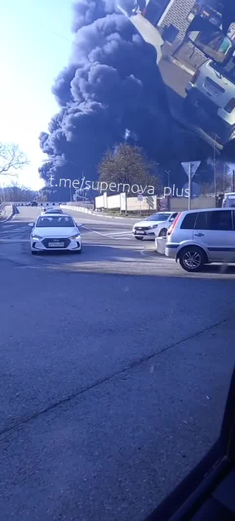 Another fuel reservoir exploded in Tuapse