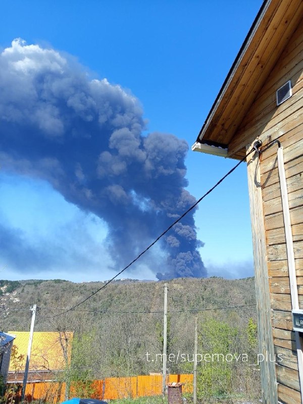 Another fuel reservoir exploded in Tuapse