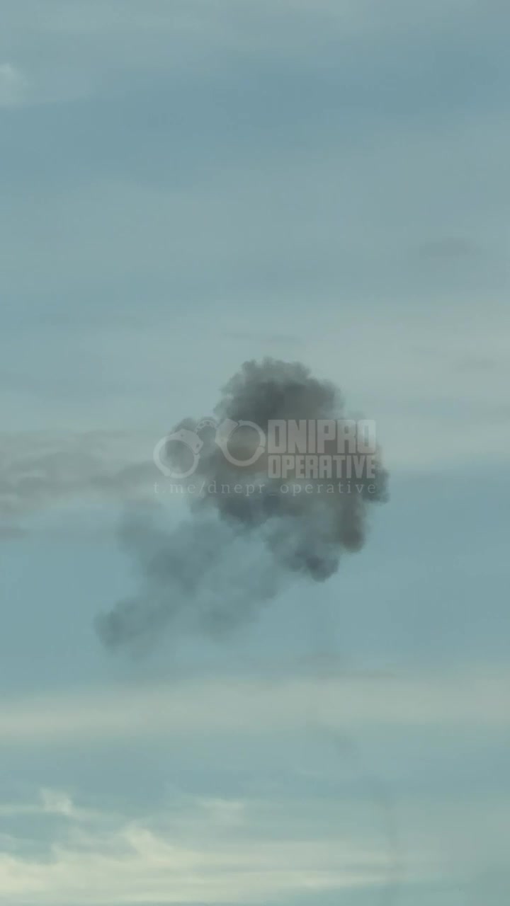 Explosions reported in Dnipro city 