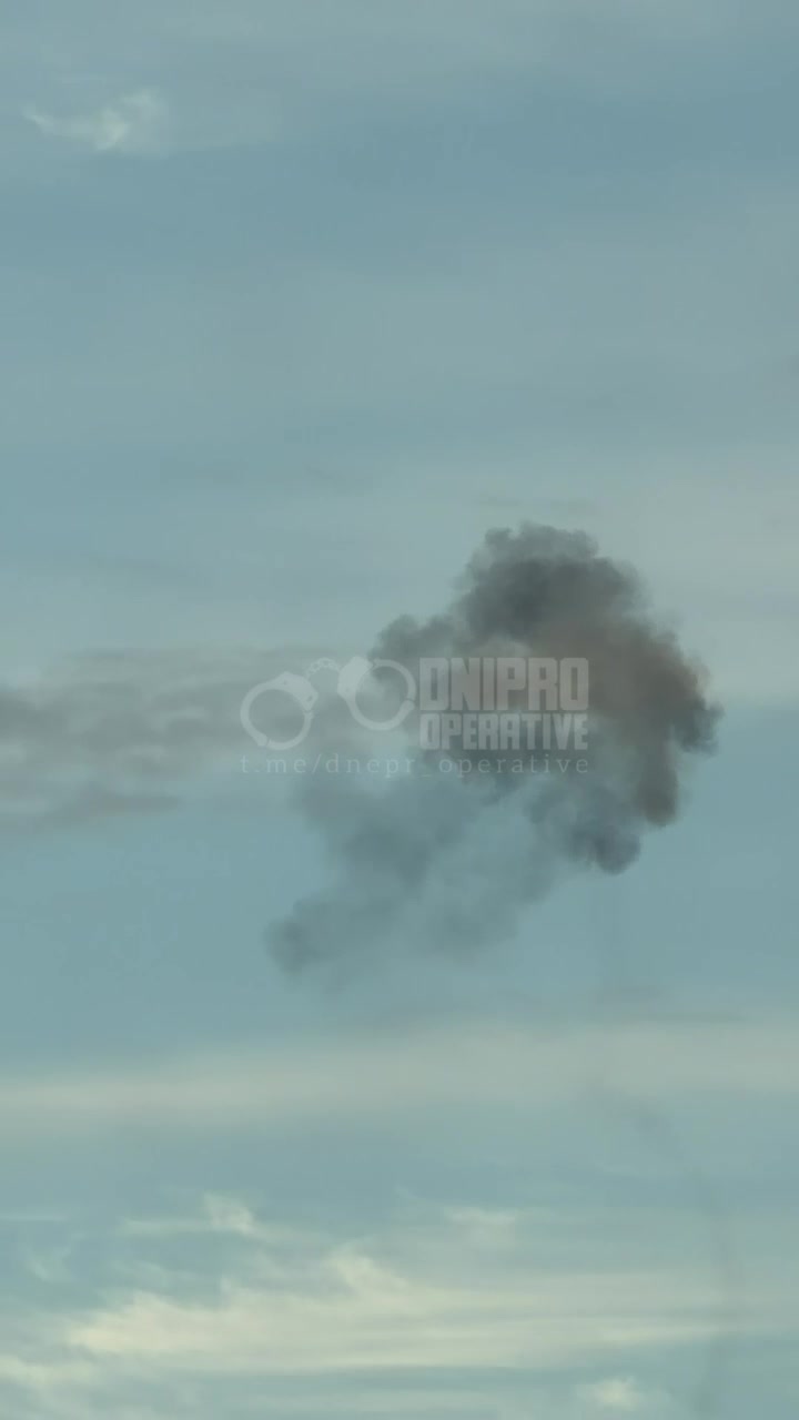 Explosions reported in Dnipro city 