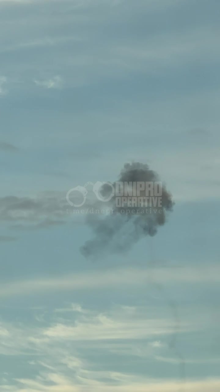 Explosions reported in Dnipro city 