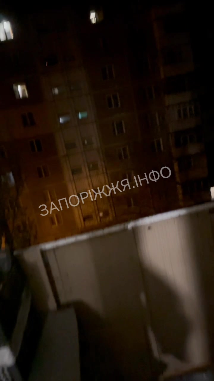 Drones are attacking Zaporizhzhia 