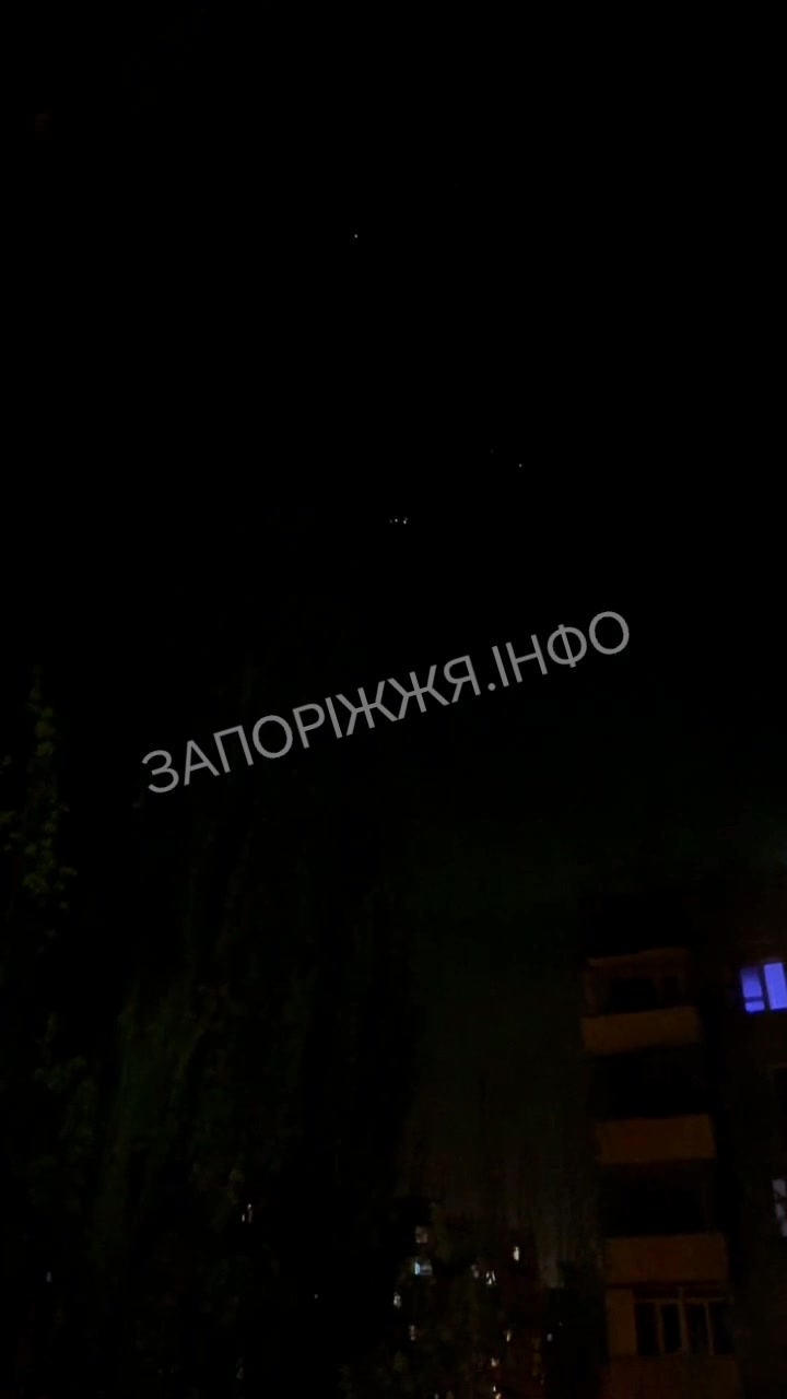 Drones are attacking Zaporizhzhia 