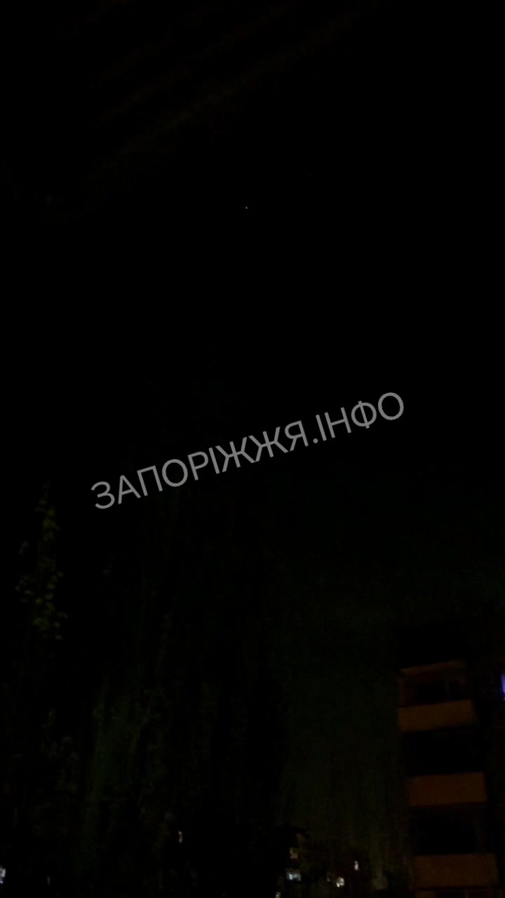 Drones are attacking Zaporizhzhia 