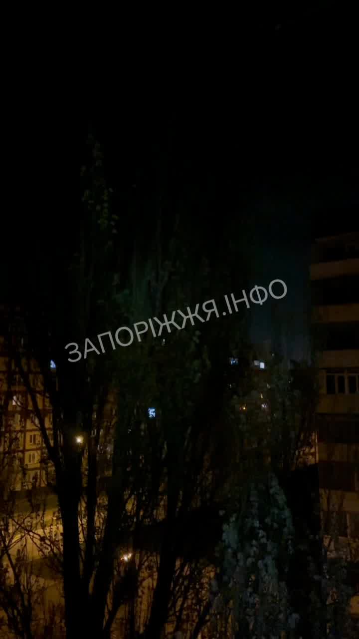 Drones are attacking Zaporizhzhia 