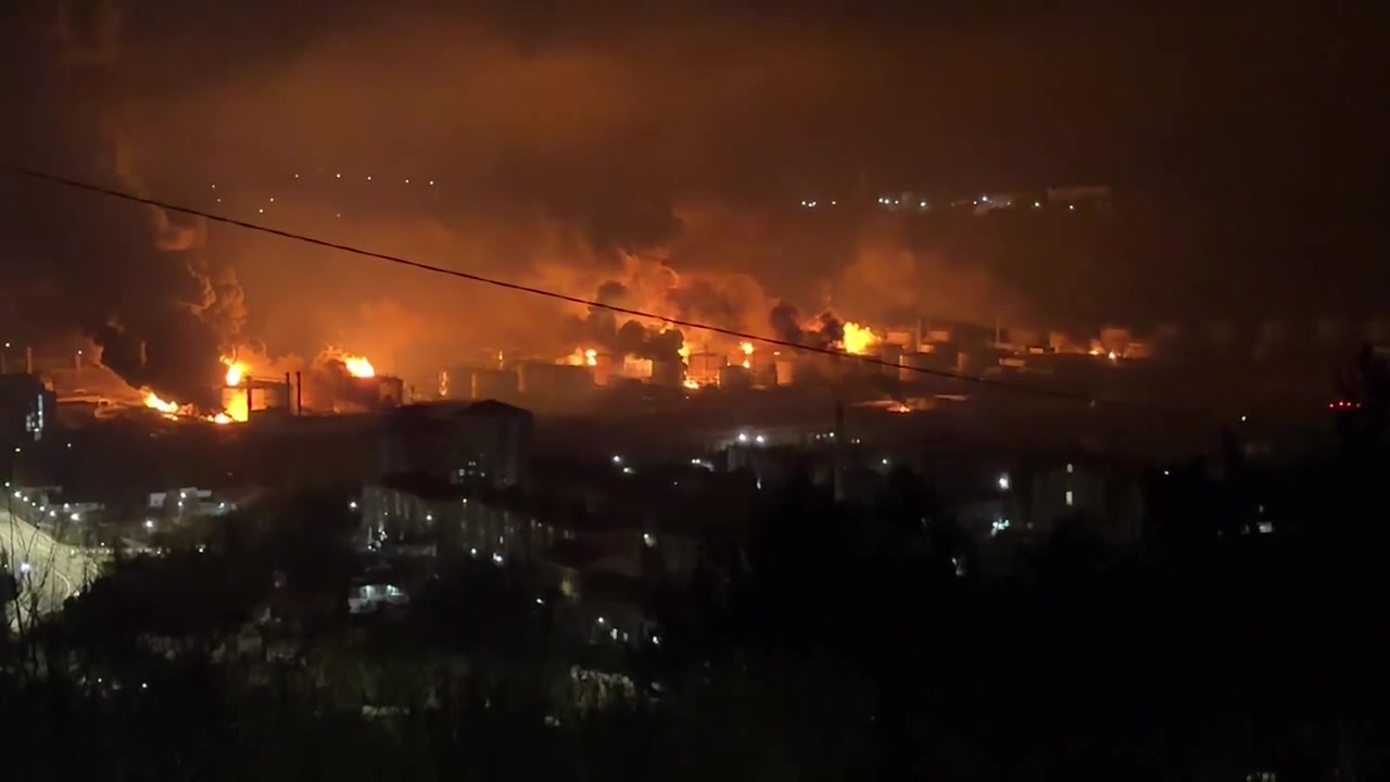 Multiple fires at Tuapse oil refinery after drones strikes