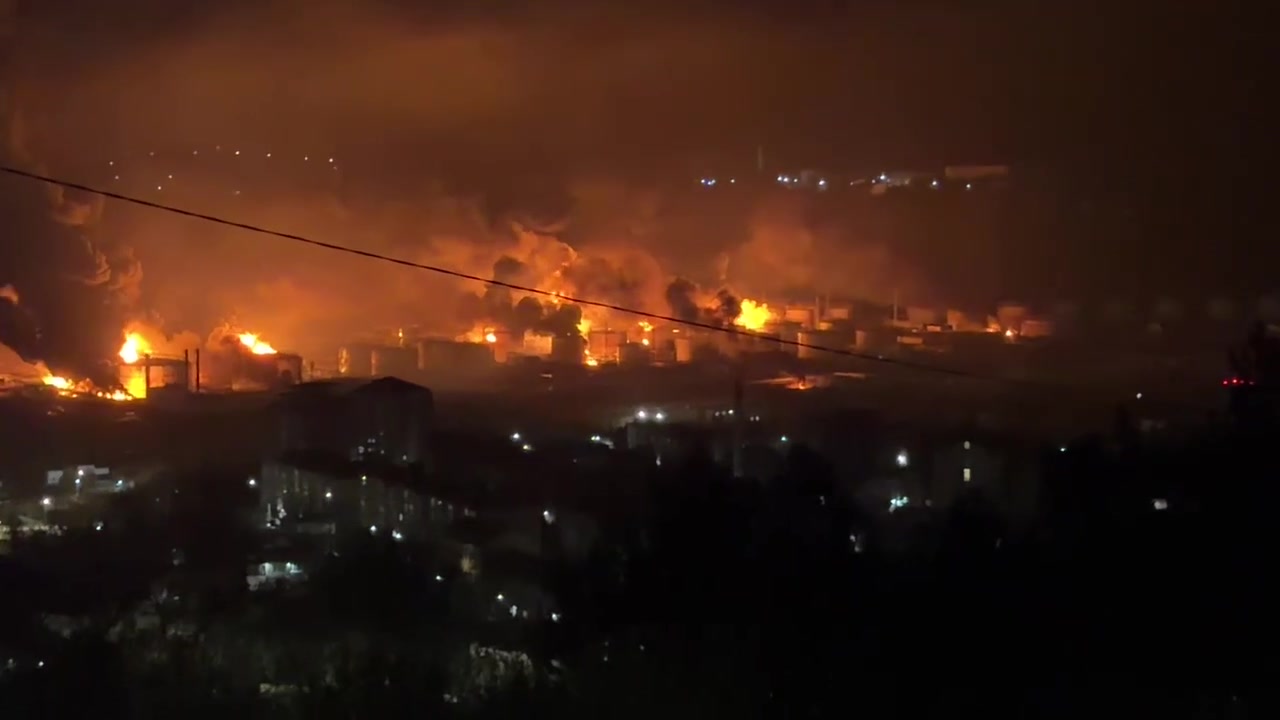 Multiple fires at Tuapse oil refinery after drones strikes