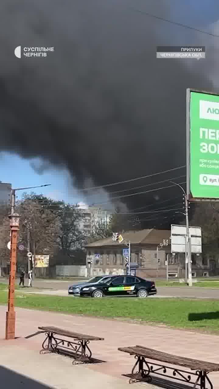 1 person wounded as result of drone strike at the police station in Pryluky of Chernihiv region