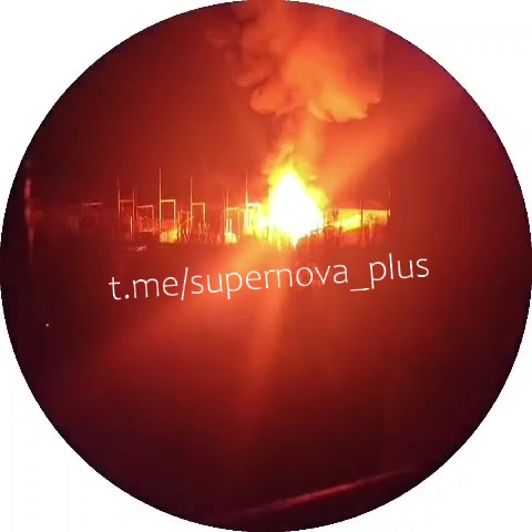 Drones raid reported at the substation in Melitopol