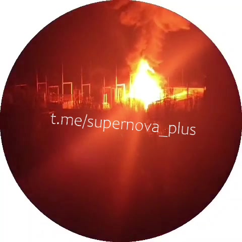 Drones raid reported at the substation in Melitopol