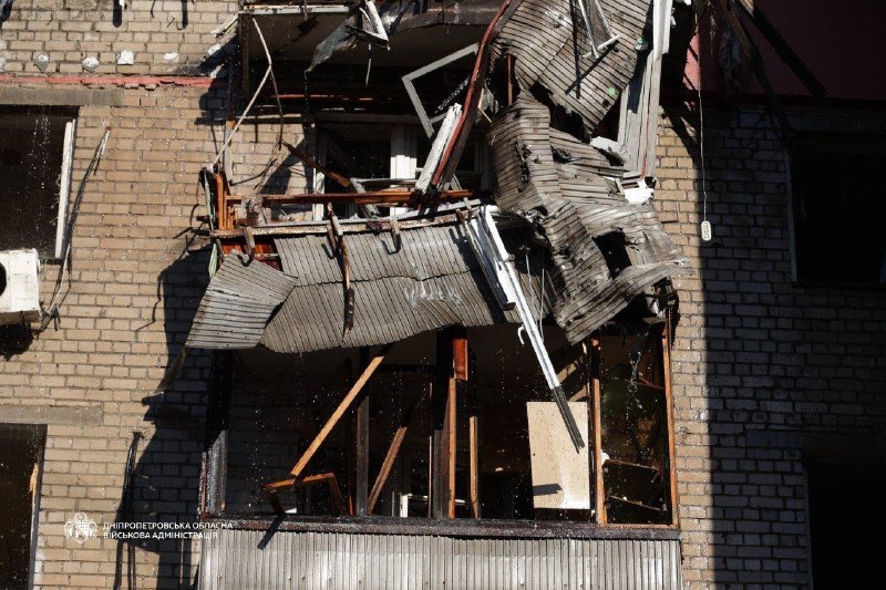 2 people killed, 10 wounded as result of Russian drones strike in Dnipro city