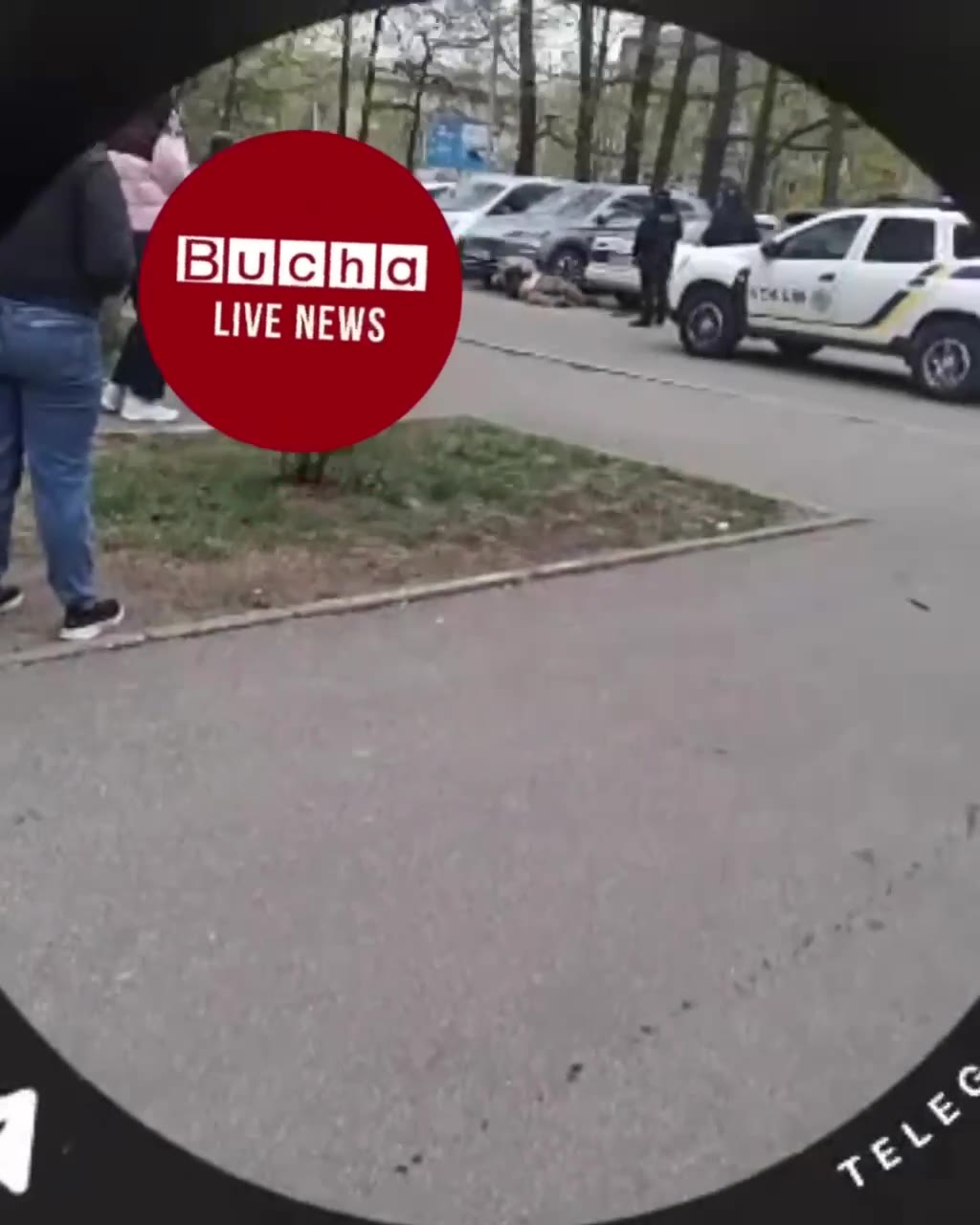 Shooting was reported in Bucha. Police detained a suspect