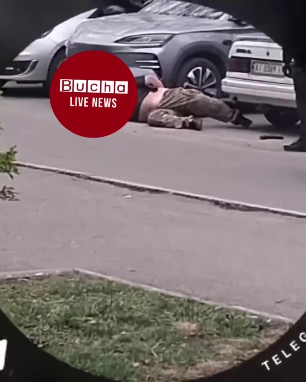Shooting was reported in Bucha. Police detained a suspect