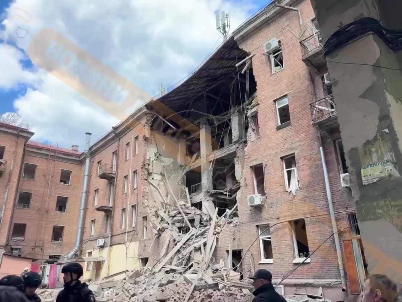 One person killed, at least 7 wounded as result of new drone strike in Dnipro city 