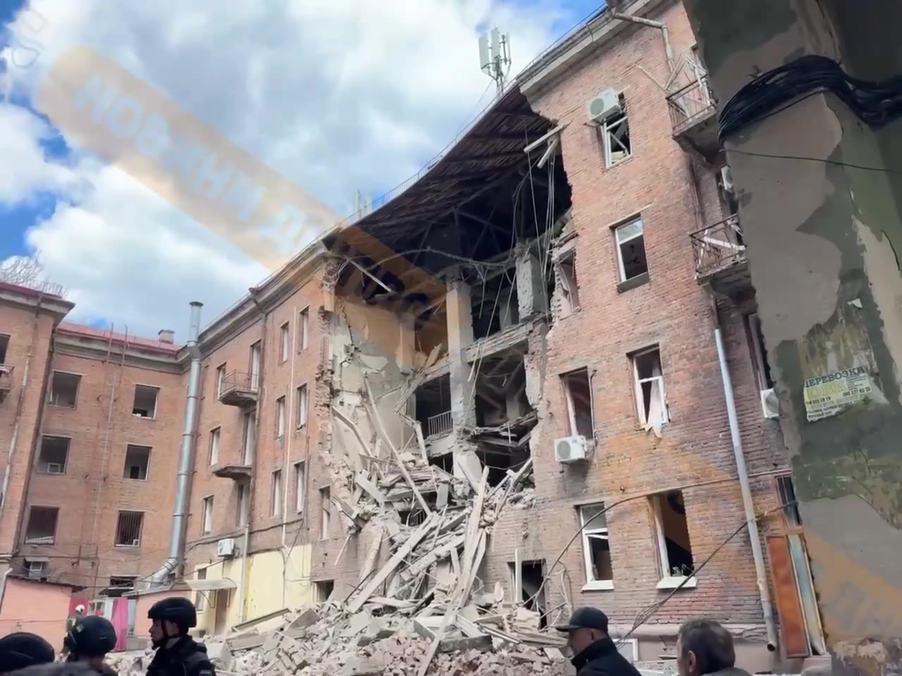 One person killed, at least 7 wounded as result of new drone strike in Dnipro city 