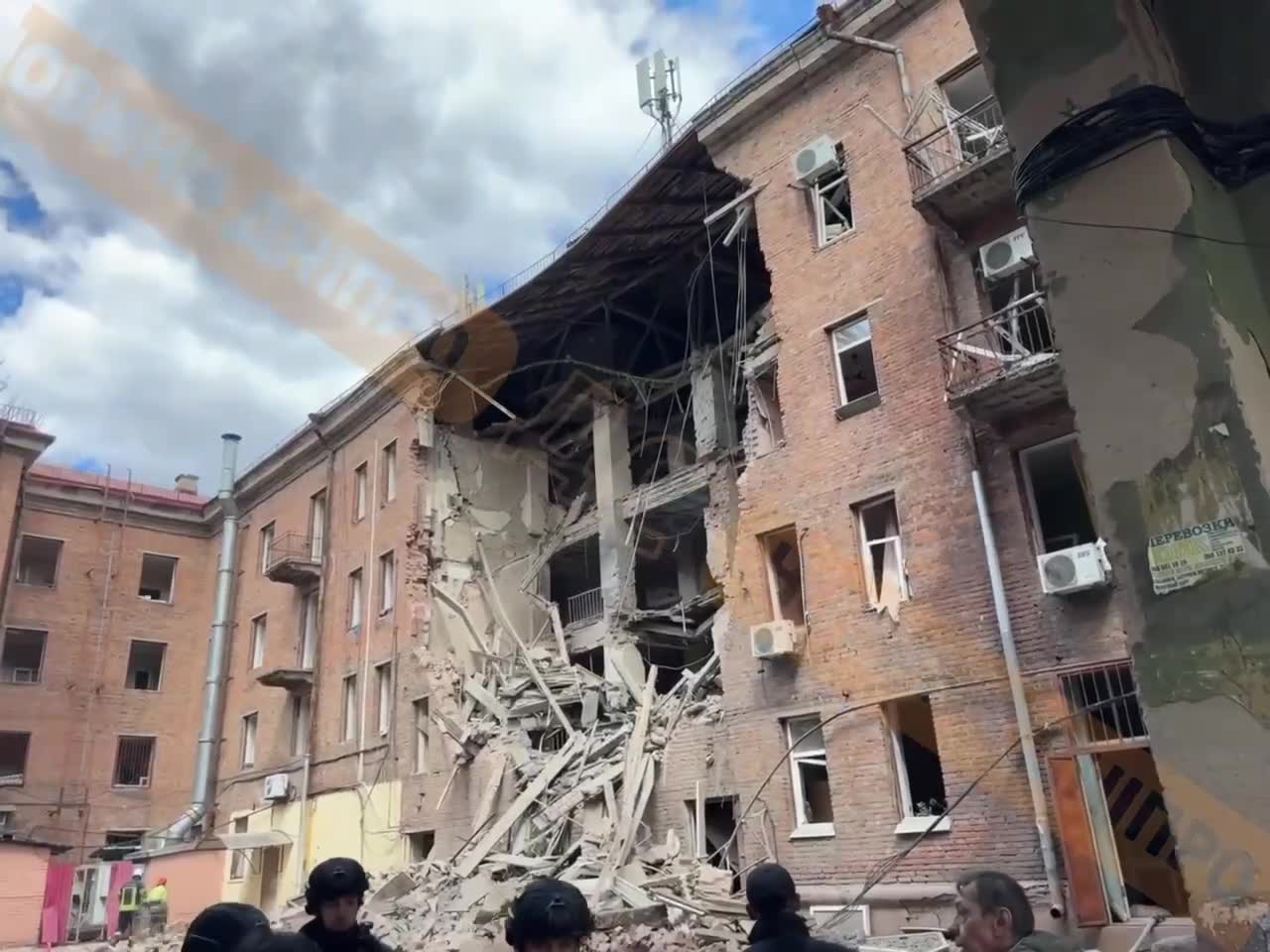 One person killed, at least 7 wounded as result of new drone strike in Dnipro city 