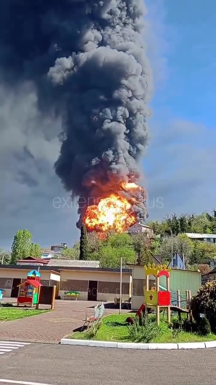 More fuel reservoirs had exploded at Tuapse oil refinery